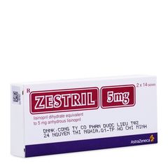 Zestril 5mg (2 vỉ x 14 viên/hộp)