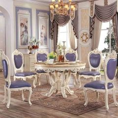 ( Hàng Đặt )Bộ bàn ăn tân cổ điển 18