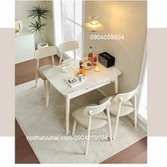 Bộ Bàn ăn thông minh 1m4 +4 ghế D3602