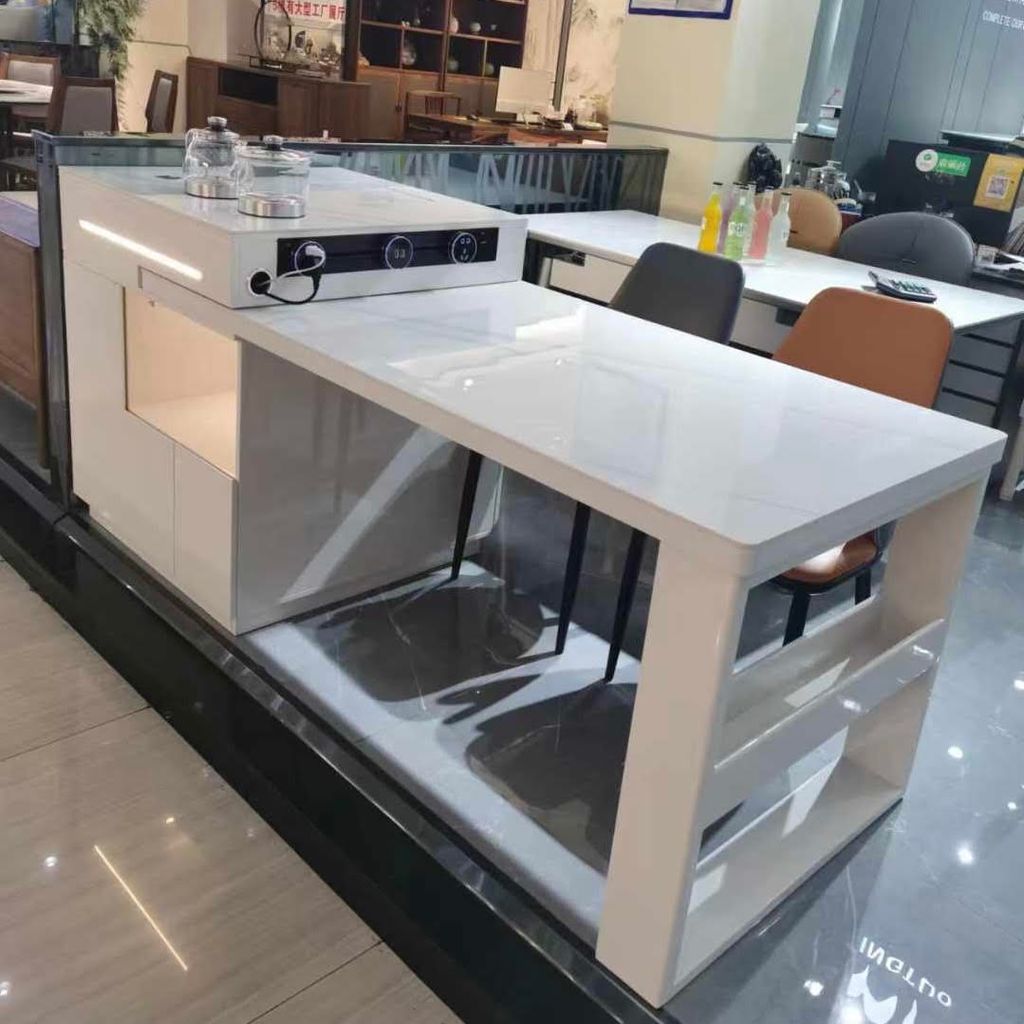 Bàn ăn kết hợp đảo bếp 2