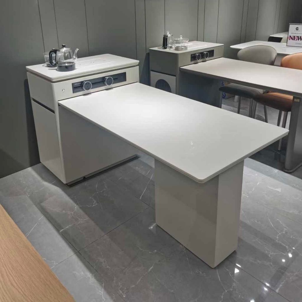 Bàn ăn kết hợp đảo bếp 6