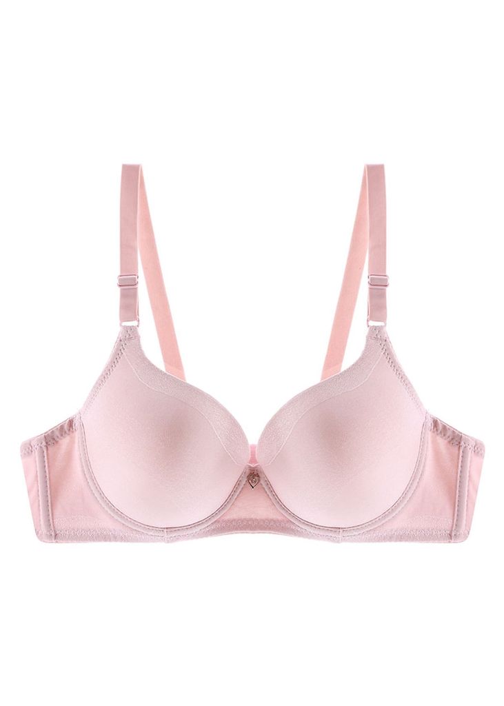 Sỉ Đồ Lót Xuất Khẩu, Nội Y Mút Mỏng Trơn 2 Khuy E085-140-Thương Hiệu 12h