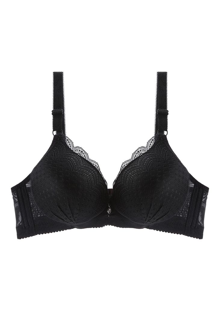 Đồ Lót Ren, Nội Y Đepk, Áo Ngực Mút Dày  Không Gọng Nâng Ngực E088-63-Thương Hiệu 12h