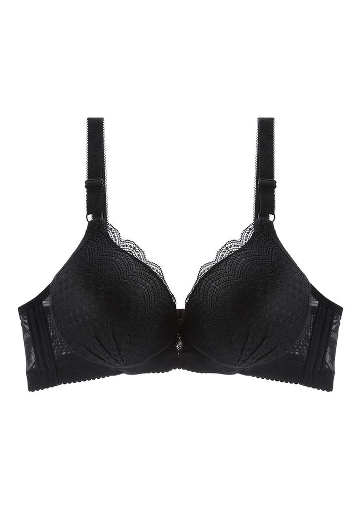 Thời Trang Đồ Lót Nữ, Nội Y Việt, Áo Ngực Không Gọng Mút Dày Nâng Ngực E088-54-Thương Hiệu 12h