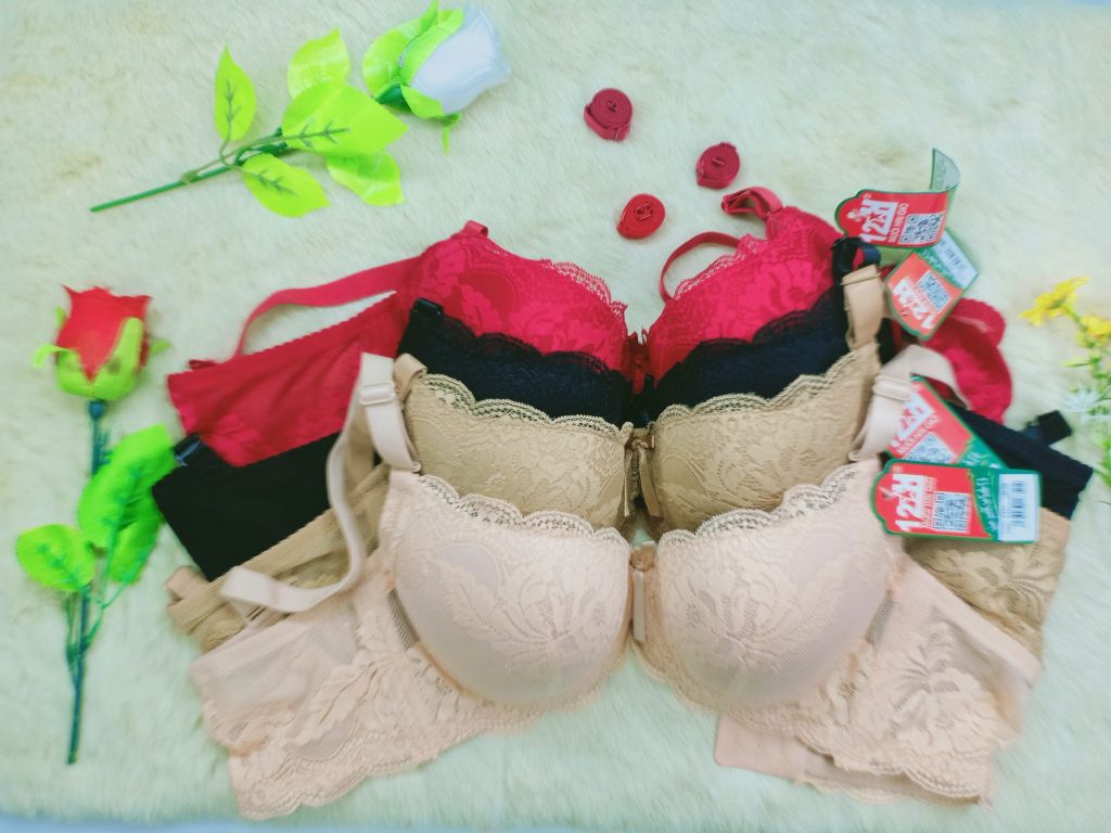 Shop Noi Y Online, Áo Lót Ren Cao Cấp Có Gọng E411-10- Thương Hiệu Đồ Lót 12h