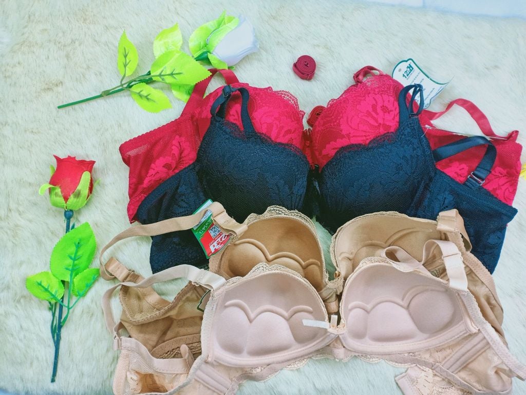 Thời Trang Nội Y Nữ, Áo Lót Ren Cao Cấp Có Gọng E411-3- Thương Hiệu Đồ Lót 12h