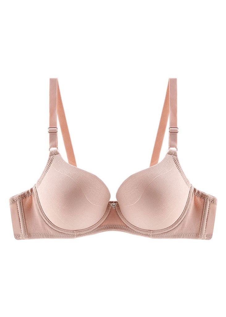 Áo Ngực Giảm Mỡ Lưng, Đồ Lót Trơn Có Gọng, Áo Ngực Mút Mỏng Cao Cấp  E085-75-Thương Hiệu 12h