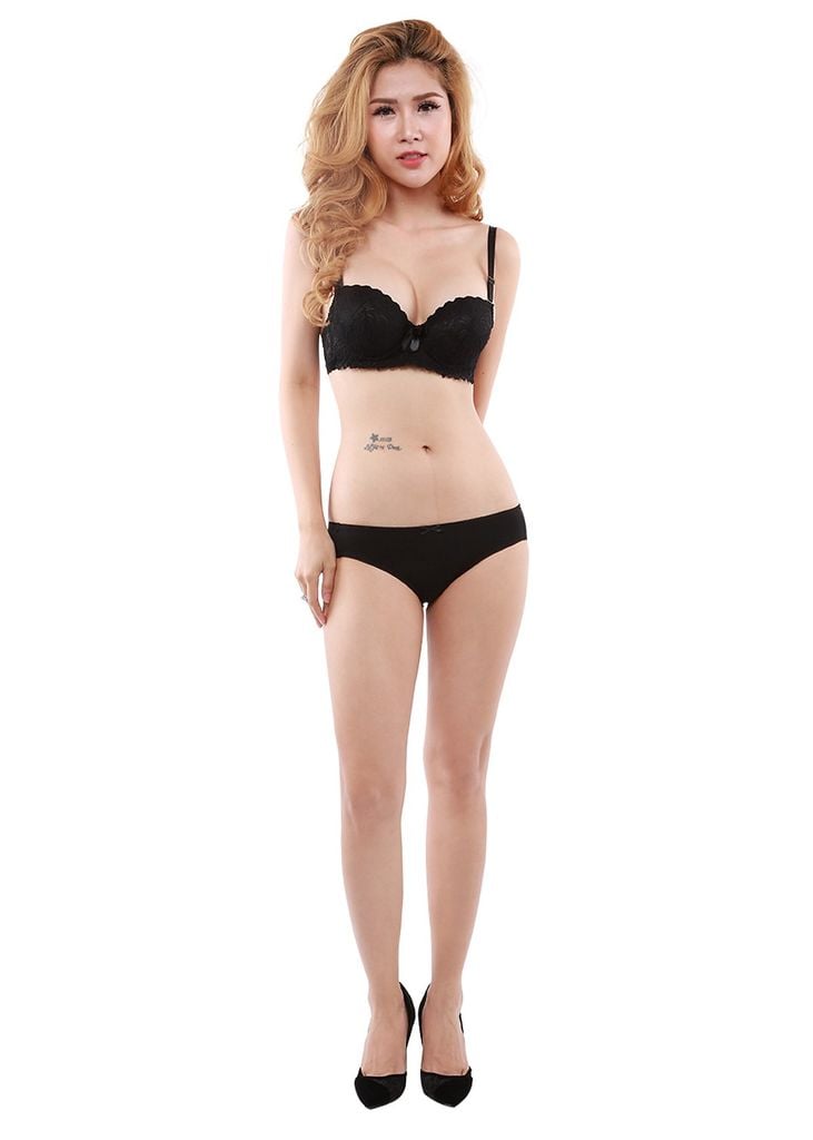 Người Mẫu Đồ Lót Nữ, Áo Ngực Mút Dày Có Gọng E125-36 -Thương Hiệu 12h