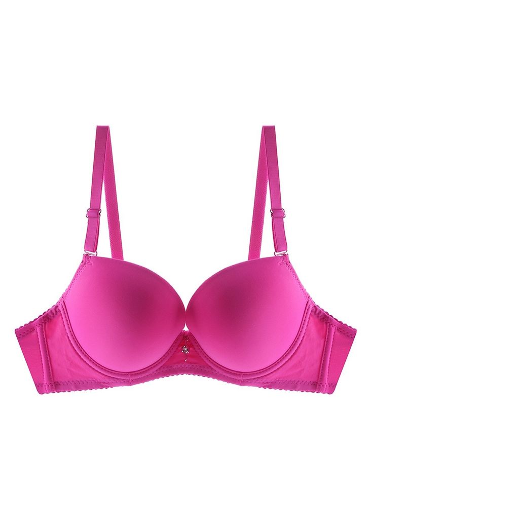 Shop Đồ Lót Nữ Bình Dương, Áo Ngực Trơn Mút Dày, Có Gọng Nâng Ngực Cao Cấp E185-114-Thương Hiệu 12h