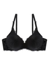 Bộ Quần Áo Lót, Nội Y Phối Ren Nâng Ngực Không Gọng Mút Mỏng E177-92- Thương Hiệu 12h