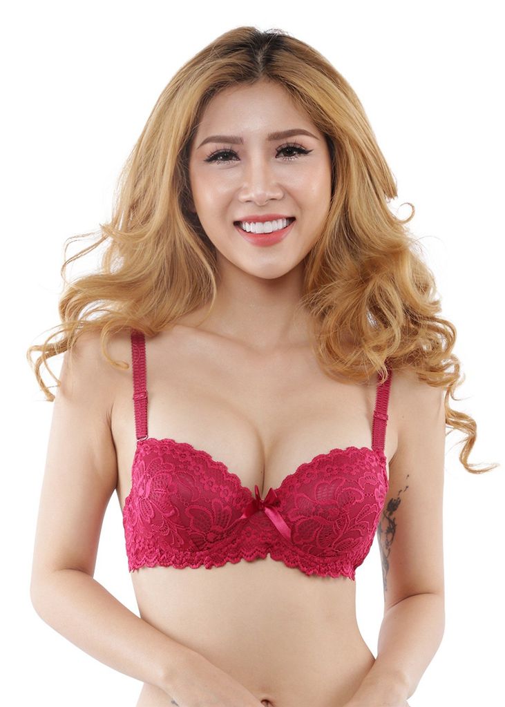 Đồ Lót Đẹp Bán Ở Đâu, Áo Ngực Mút Dày Có Gọng E125-54-Thương Hiệu 12h