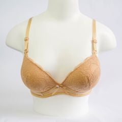 Áo Lót Nữ Mút Dày, Không Gọng,Tôn Vòng 1, Mềm Mại Thoáng Khí, Tự Tin Cả Ngày, E475, Đồ Lót 12H