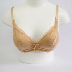 Áo Lót Nữ Ren, Mút Vừa, Không Gọng,  Thoải Mái, Thanh Lịch Cho Ngày Dài Năng Động, E417,Đồ Lót 12H