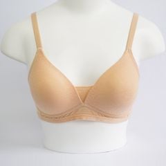 Áo Lót Mút Mỏng, Trơn, Không Gọng Dành Cho Chị Em Ngực Lớn Mỏng Nhẹ, Tôn Dáng, Giảm Béo Vòng Lưng, B18- Đồ Lót 12H