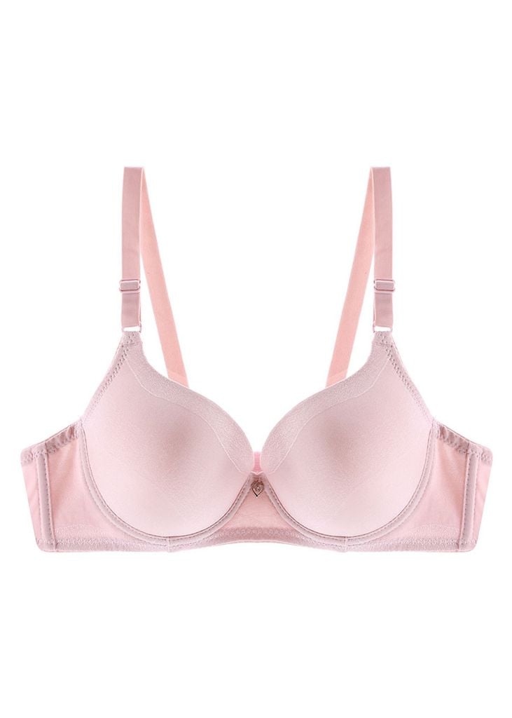 Đồ Lót Nữ Chính Hãng, Nội Y Mút Mỏng Trơn 2 Khuy E085-104-Thương Hiệu 12h