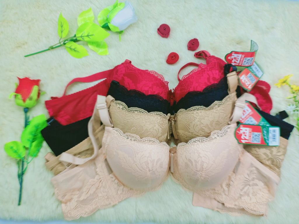 Mua Đồ Lót Nữ Tại Hà Nội, Áo Lót Ren Mút Mỏng Cao Cấp E411-13- Thương Hiệu Đồ Lót 12h