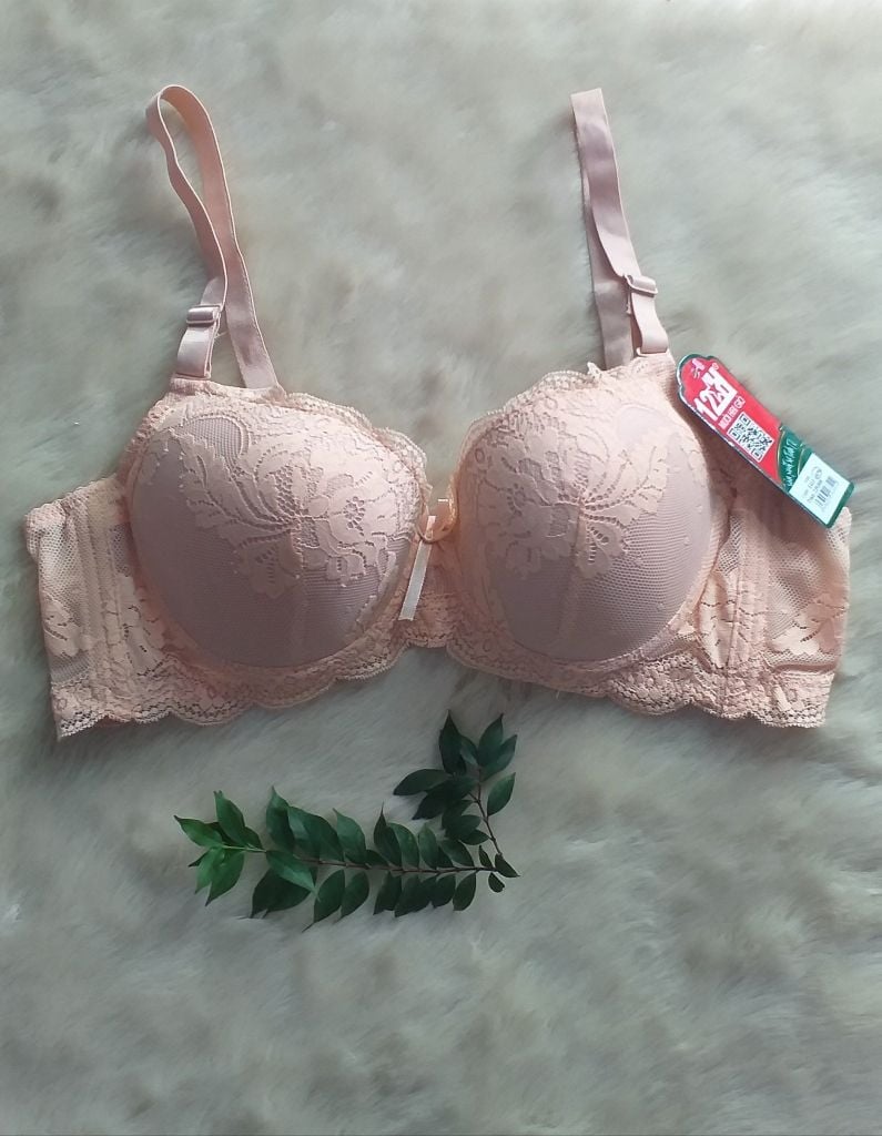 Áo Ngực Khoét Sâu, Áo Lót Ren Mút Mỏng Cao Cấp E411-26- Thương Hiệu Đồ Lót 12h