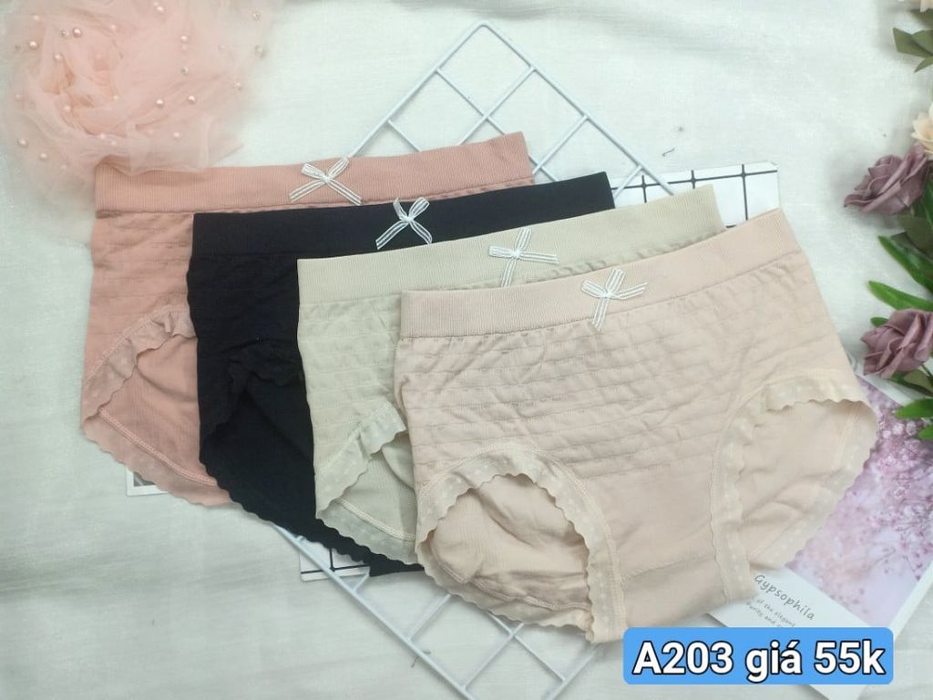 Quần Dệt Kim Thời Trang Cao Cấp Mềm Mịn Êm Ái, A203-4, Đồ lót 12H