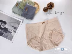 Quần Chíp Cotton Dệt Cao Cấp, Thiết Kế Hoa Nhí, A273-3, Đồ Lót 12H