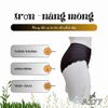 Quần Chíp Cotton, Trơn, Nguyên Mông, Co Dãn Tốt A277-4, Đồ Lót 12H