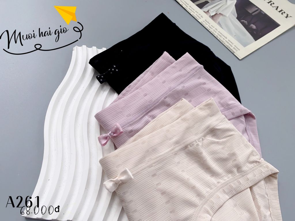 Quần Thun Lạnh Thoáng Mát, A261-2, Đồ lót 12H