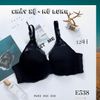 Áo Ngực Mút Mỏng Không Gọng - Ren Lưới 2 Lớp Cao Cấp, E538-5, Đồ Lót 12H