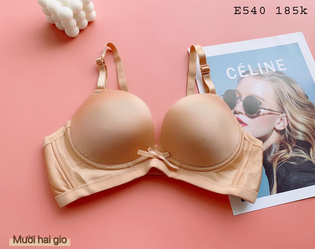 Áo Ngực Nữ, Mềm Mại, Sang Trọng E540-5, Đồ Lót 12H