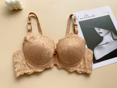 Áo Ngực Mút Mỏng, Nâng Đỡ Ngực, Tạo Khe Chống Chảy Xệ, Hoa Văn Tinh Tế, E557-4, Đồ Lót 12H