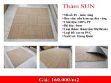  Thảm Gạch Sọc giá rẻ SUN 01 Màu Kem 