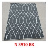  Thảm lót bàn ghế tông xám YS N 3910 BK 