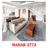  Thảm màu xám trải phòng khách SALON UAE MAHAR 2772 