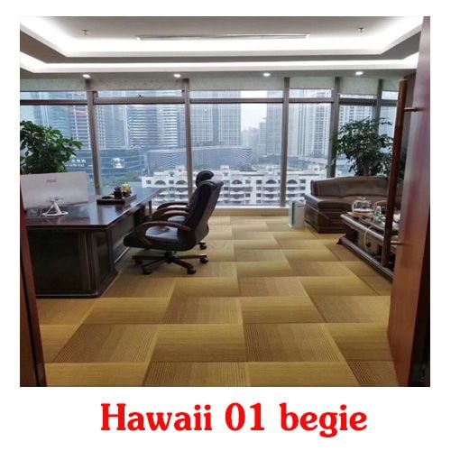  Thảm gạch Hawaii 01 màu vàng nâu 