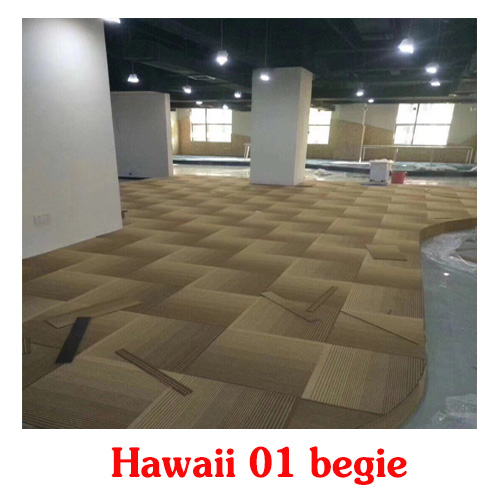 Thảm gạch Hawaii 01 màu vàng nâu