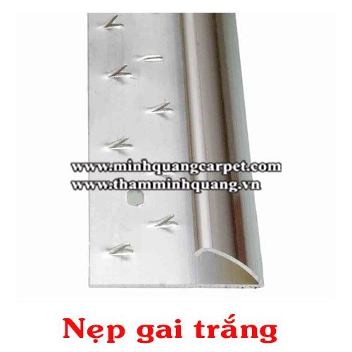  Nẹp cửa - Nẹp gai trắng 