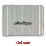  Thảm chùi chân gel sọc 