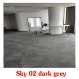 Thảm giá rẻ Sky 02 màu xám đậm 