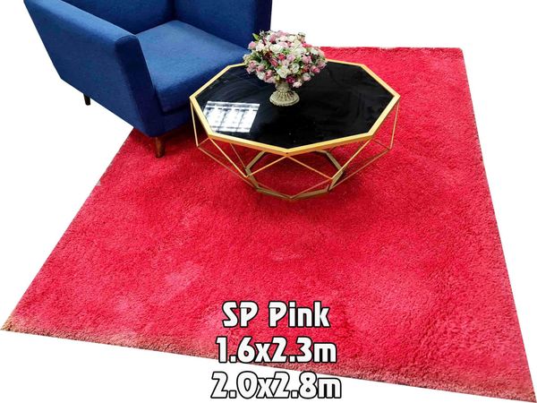  Thảm sofa Màu hồng Soft Pile Pink 