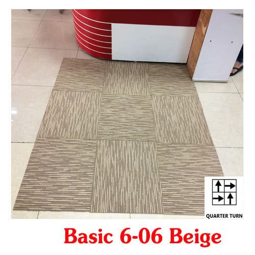  Thảm Sọc Basic 6-06 màu Vàng 