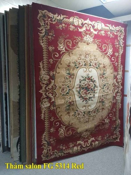  THẢM SALON PHÒNG KHÁCH 5314 Red 