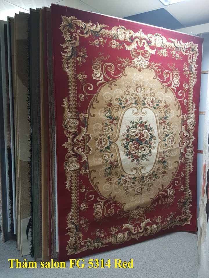  THẢM SALON PHÒNG KHÁCH 5314 Red 