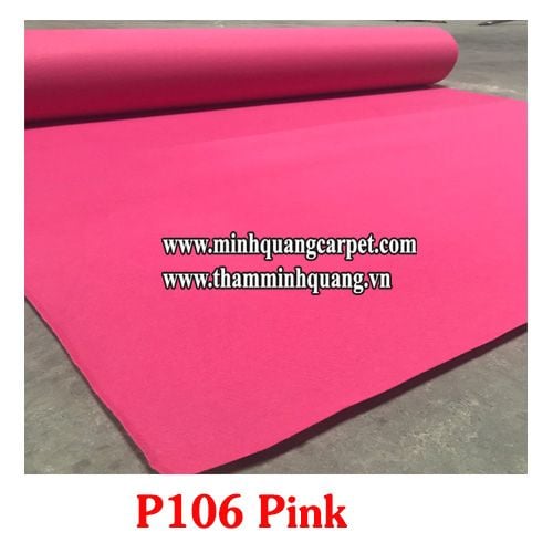  Thảm sự kiện màu hồng P106 