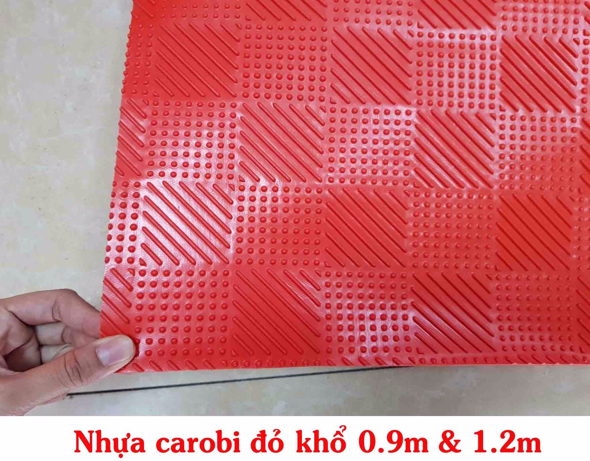 Thảm trải garage - thảm nhựa carobi (khổ 0.9m) 
