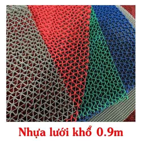 Thảm nhựa lưới trải đường đi (khổ 0.9m)