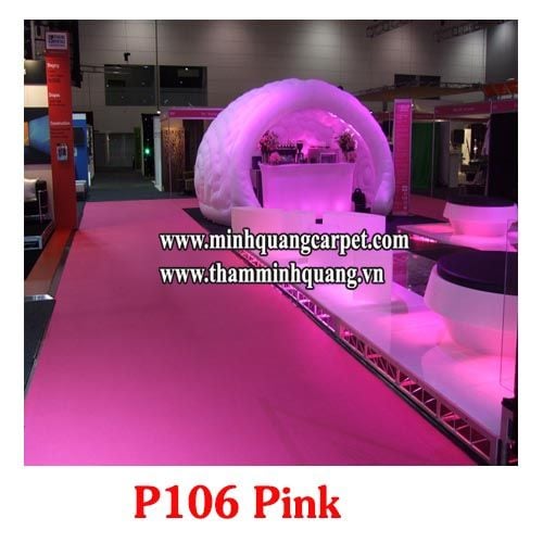  Thảm sự kiện màu hồng P106 