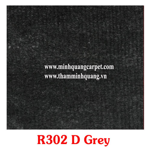 Thảm trải sự kiện sọc xám đậm R302