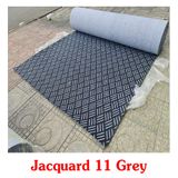  Thảm sàn giá rẻ Jacquard 11 xám 
