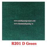  Thảm sự kiện sọc xanh lá đậm R201 