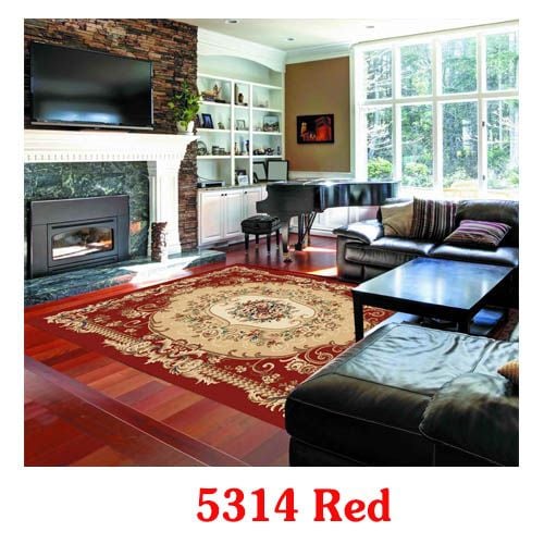  THẢM SALON PHÒNG KHÁCH 5314 Red 