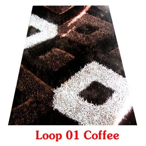  Thảm Salon phòng khách Loop Shaggy 