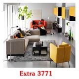 THẢM SALON UAE Extra 3771 màu Đen 